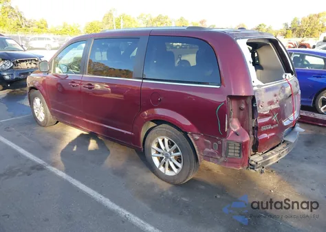 2018 Dodge Grand Caravan Sxt from USA, damaged, VIN 2C4RDGCG0JR264064